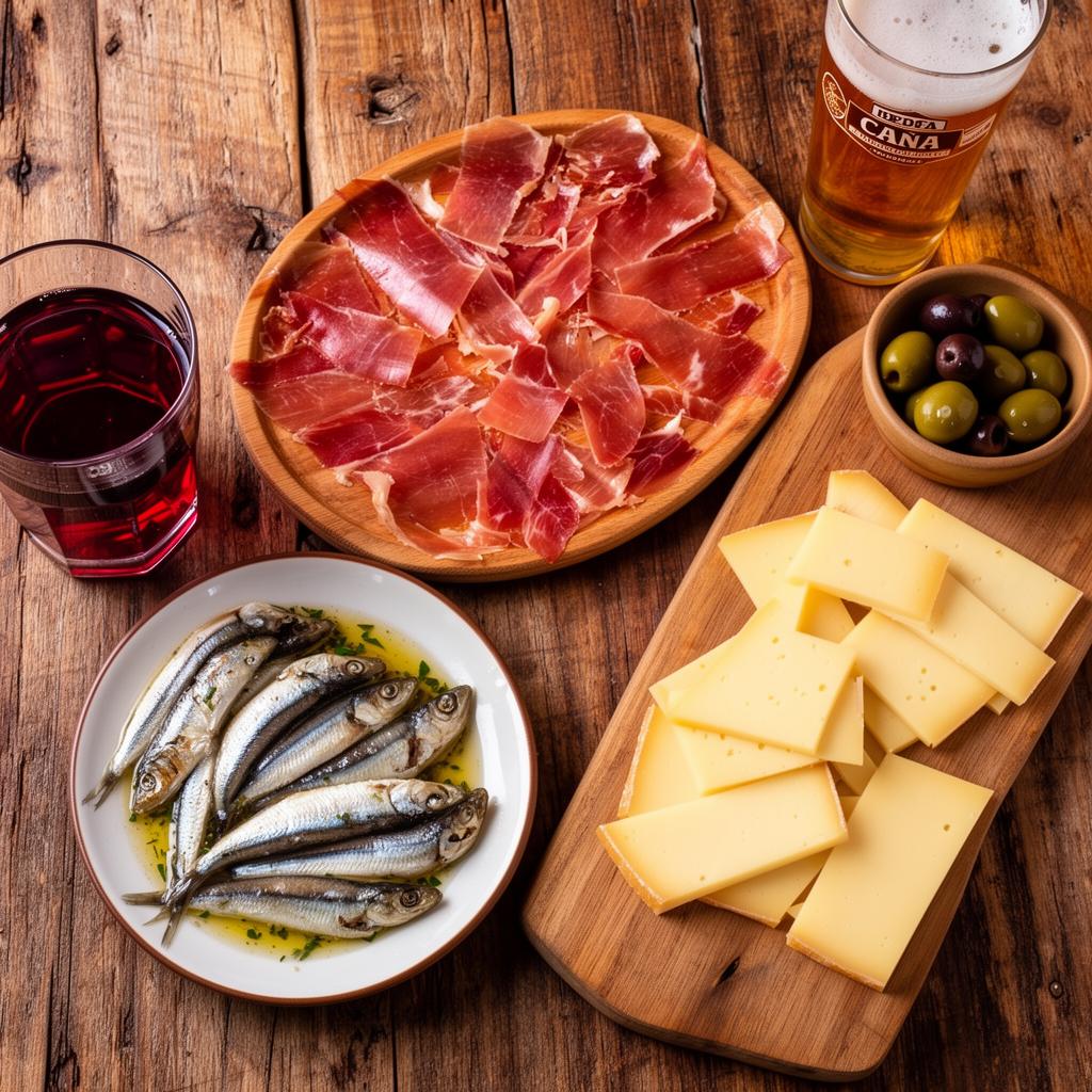 Selección de tapas del Matador